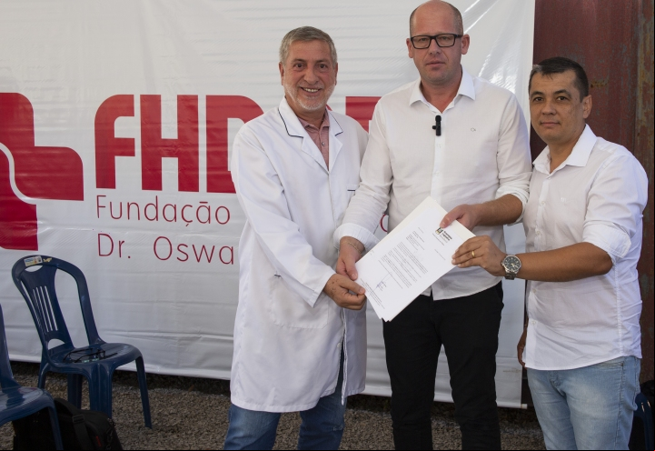 Foto Fundação Hospitalar Oswaldo Diesel poderá iniciar uma obra de ampliação histórica.